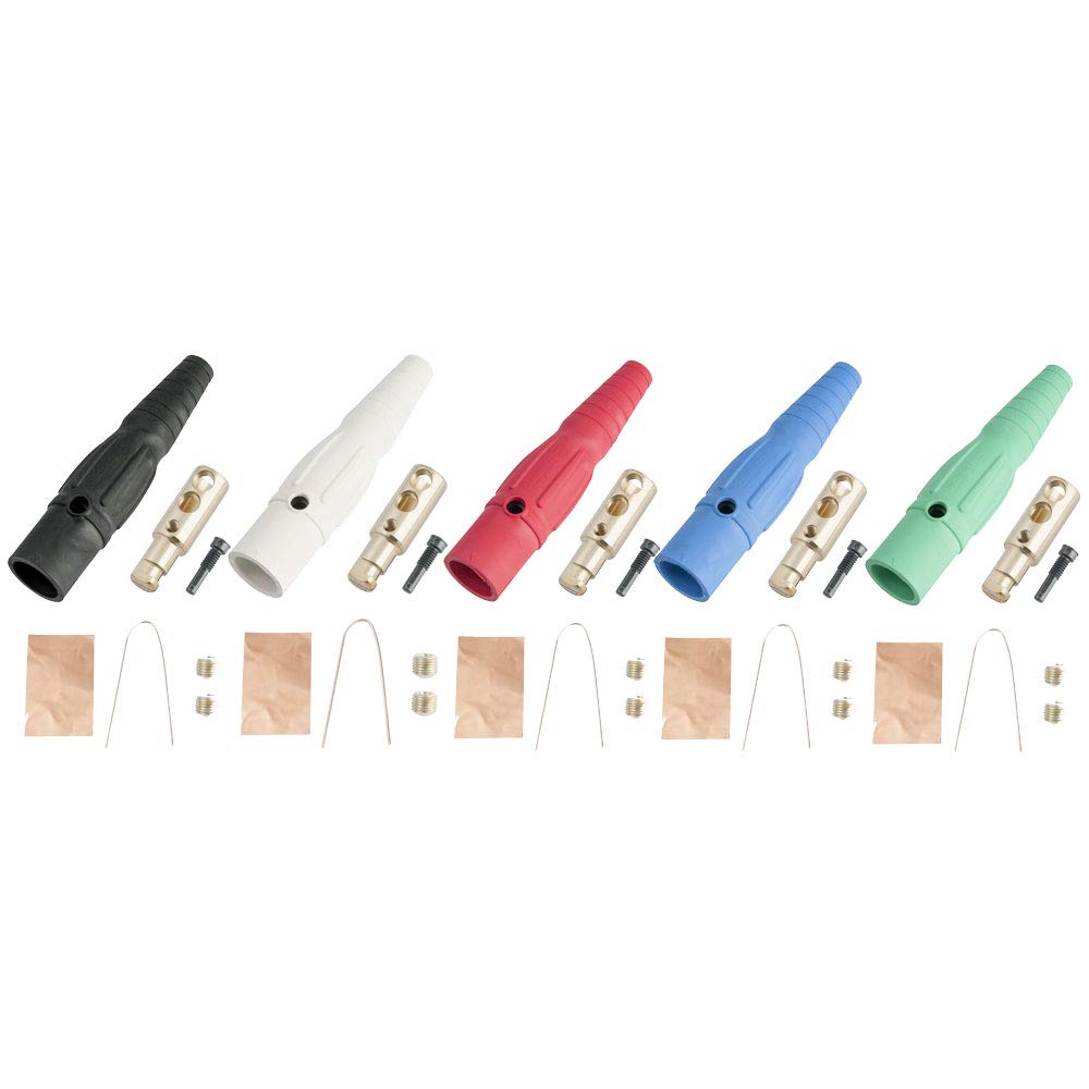 Marinco Juego de Cables Cam-Lock CLS40 (Set de 5 Cables)