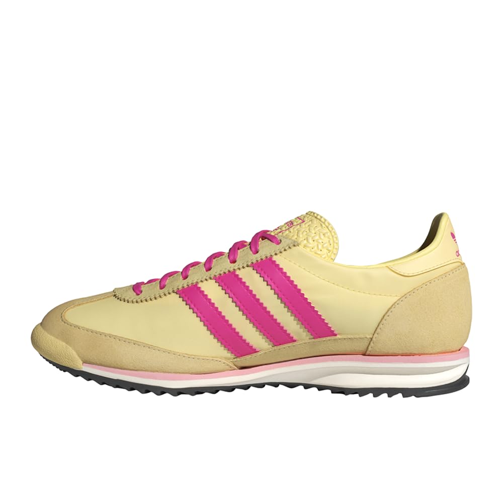 adidas Womens Sl 72 Og Lace Up Sneakers Shoes Casual - Yellow -