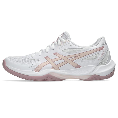 ASICS Women's Gel-Rocket 12 Volleyball Shoes, White/Pearl Pink