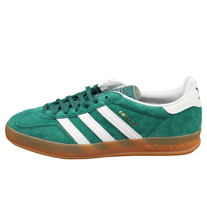 adidas Men's Gazelle Sneaker, Collegiate Green/Footwear White/Gum 2