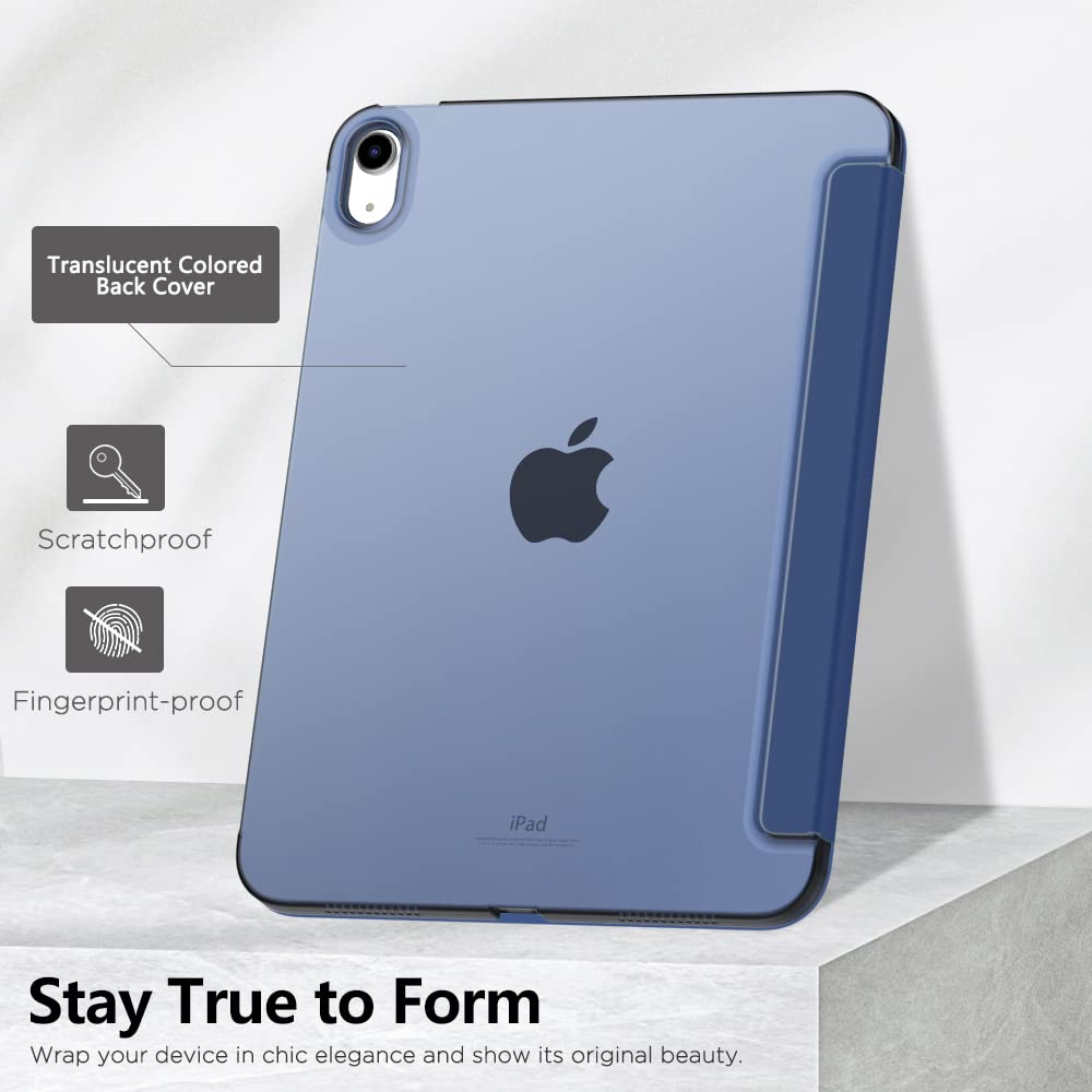 MoKo Funda para iPad A16 (Navy Blue)