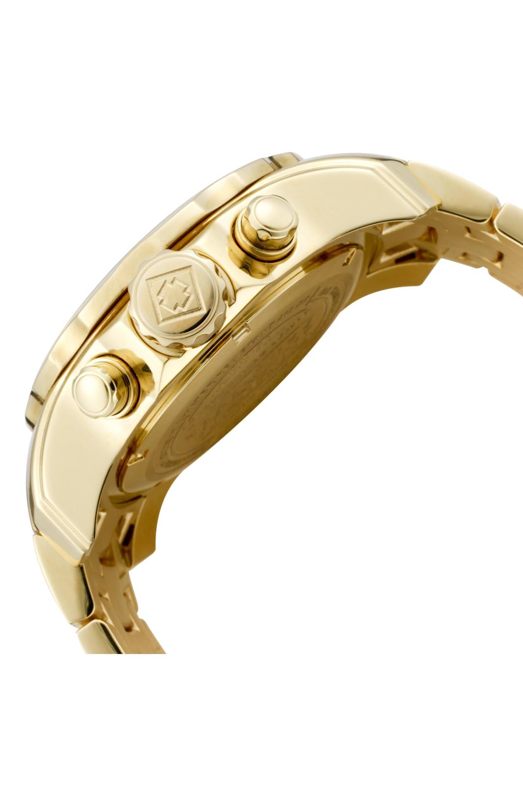 Invicta Men's Pro Diver Quartz Watch with Gold Tone Stainless Steel Band, Gold (Model: 0074)