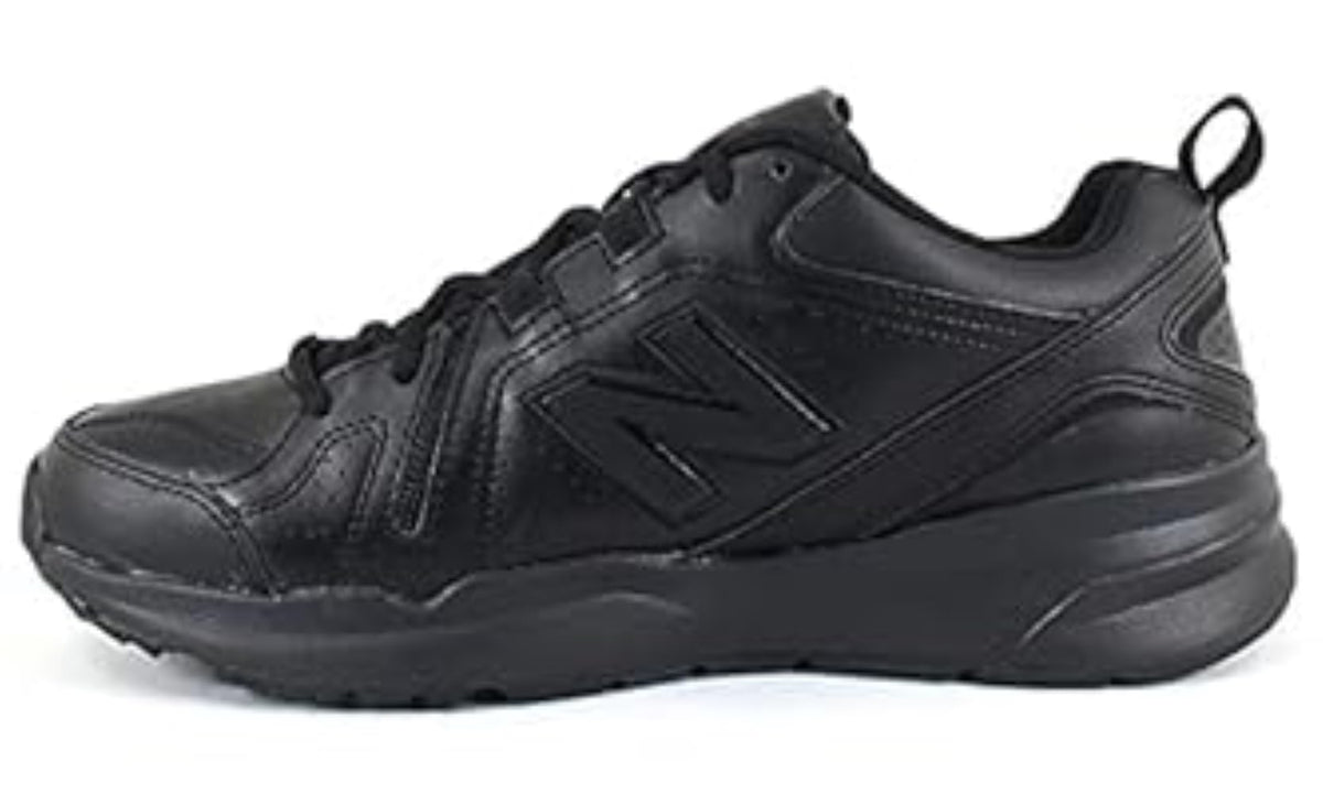 New Balance Men's 608 V5 Casual Comfort Cross Trainer, Black/Black