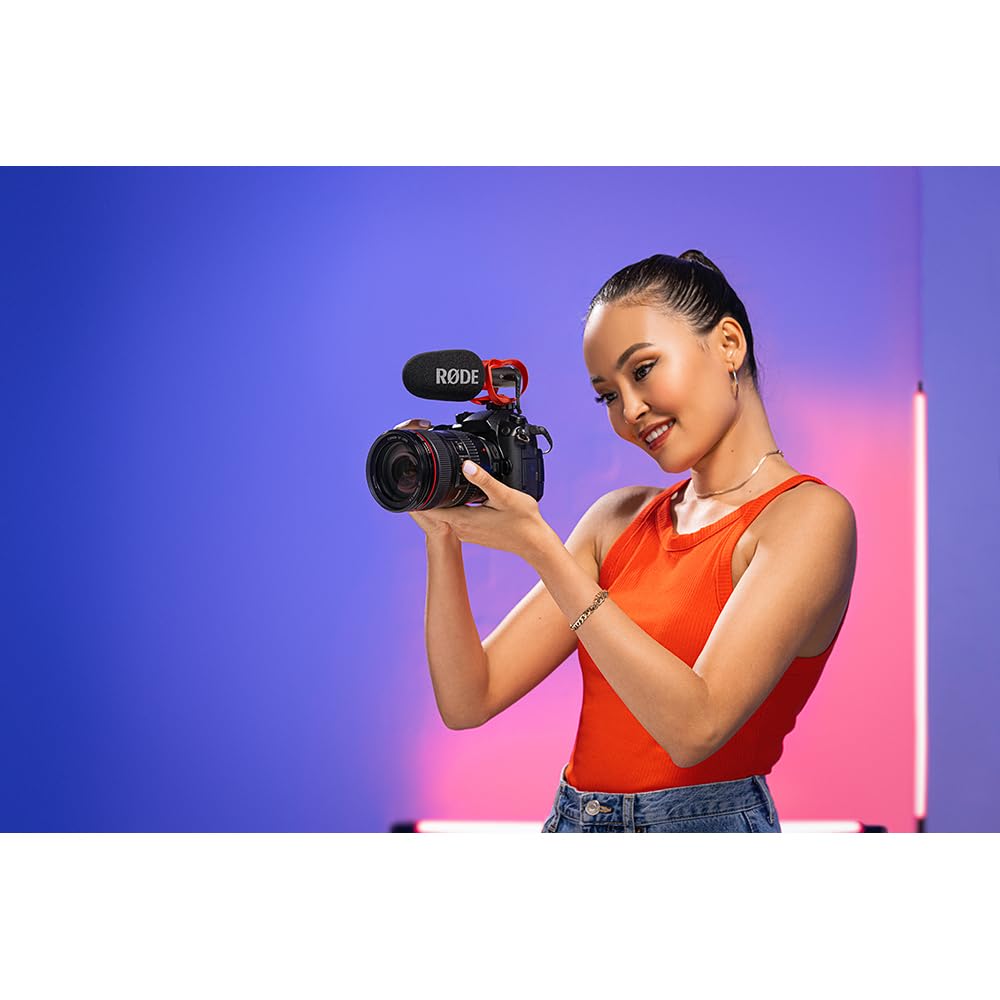 RØDE VideoMic GO II Helix | Ultra-Compact On-Camera Shotgun Microphone with Both 3.5mm and USB Outputs for Filmmaking, Content Creation, Podcasting and Video Calls (3rd Gen)