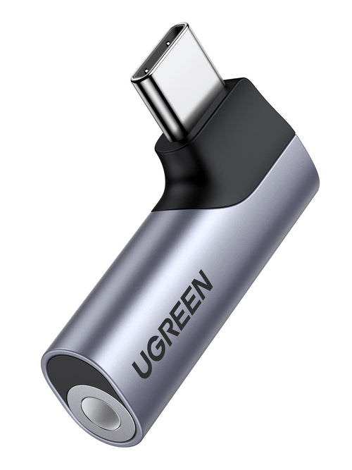 UGREEN Adaptador de Audio USB C a 3.5mm (Gris)
