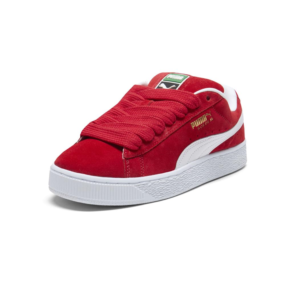 Puma Women's Suede XL for All Time Red/Puma White