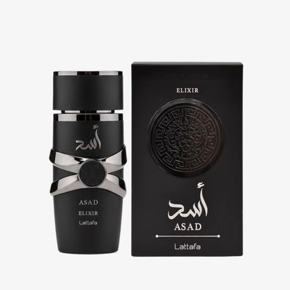 Lattafa Asad Elixir EDP (3.4 Ounce / 100 ml)