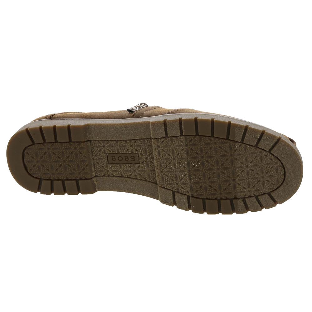 Skechers BOBS Womens Chill Lugs-Urban Spell Loafer, Brown