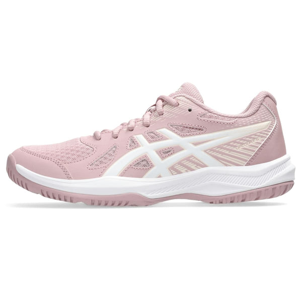 ASICS Women's Upcourt 6 Volleyball Shoes, MORGANITE/White