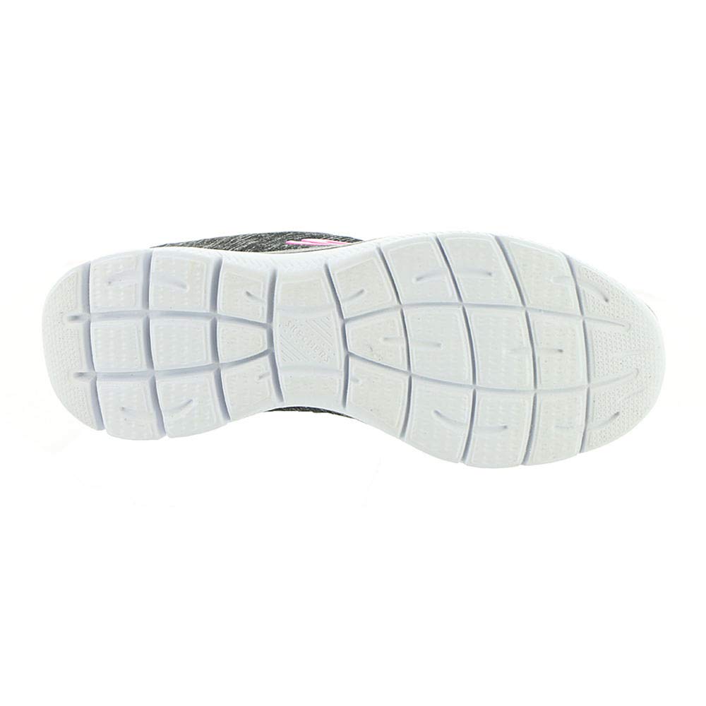 Skechers womens Summits-quick Getaway Sneaker, Black/Light Blue