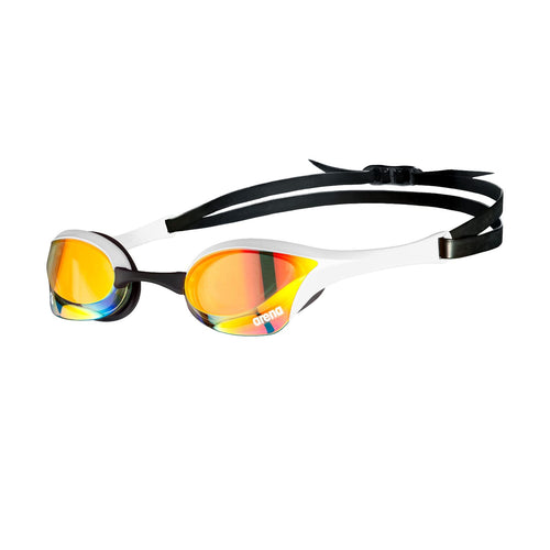 ARENA Gafas de Natación Cobra Ultra Swipe (Cobre Amarillo/Blanco)