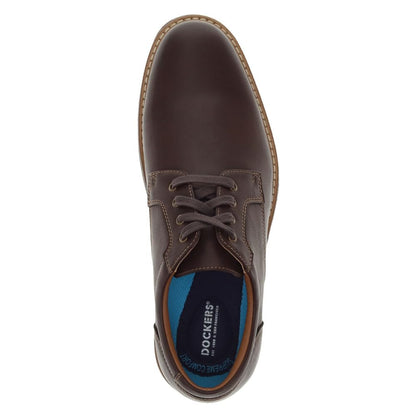 Dockers Men's Handel Oxford, Dark Brown