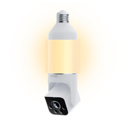 WYZE Cámara de Seguridad en Bombillo Inteligente 2K HD