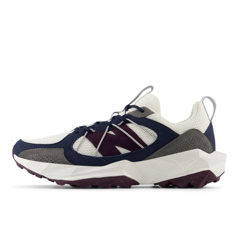 New Balance Men's DynaSoft TEKTREL V1 Suede Trail Running Shoe, Midnight/Sea Salt/Castlerock