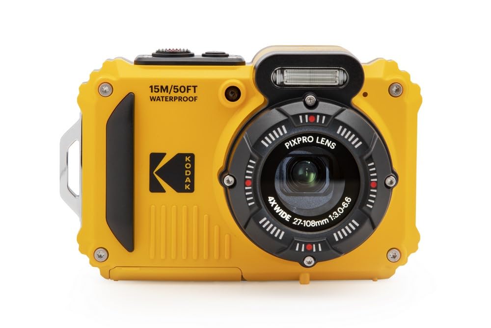 KODAK Cámara Digital Impermeable PIXPRO WPZ2 (Amarillo / 16MP)
