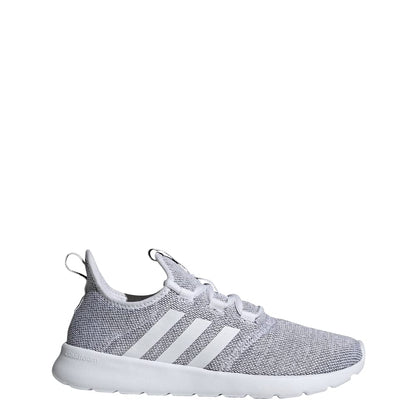 adidas Women's Cloudfoam Pure 2.0 Running Shoe, White/White/Black