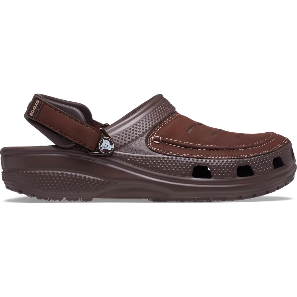 Crocs Men's Yukon Vista II LiteRide Clogs, Espresso/Mushroom