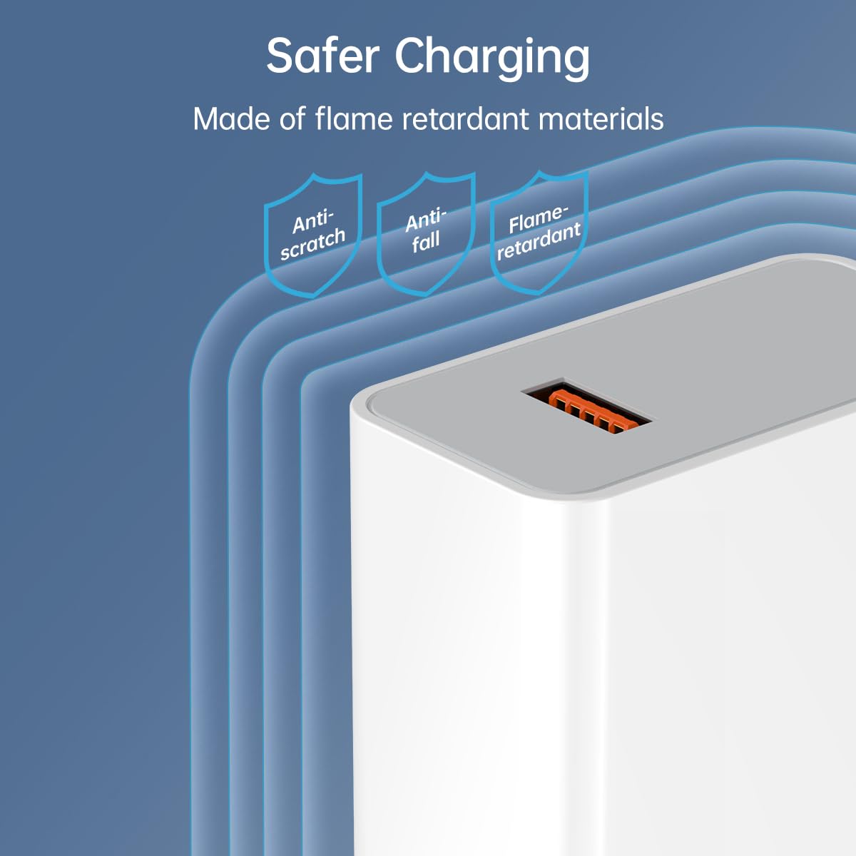Cargador Rápido de Pared Hypercharge de 120W para Xiaomi (Cable de 5ft)