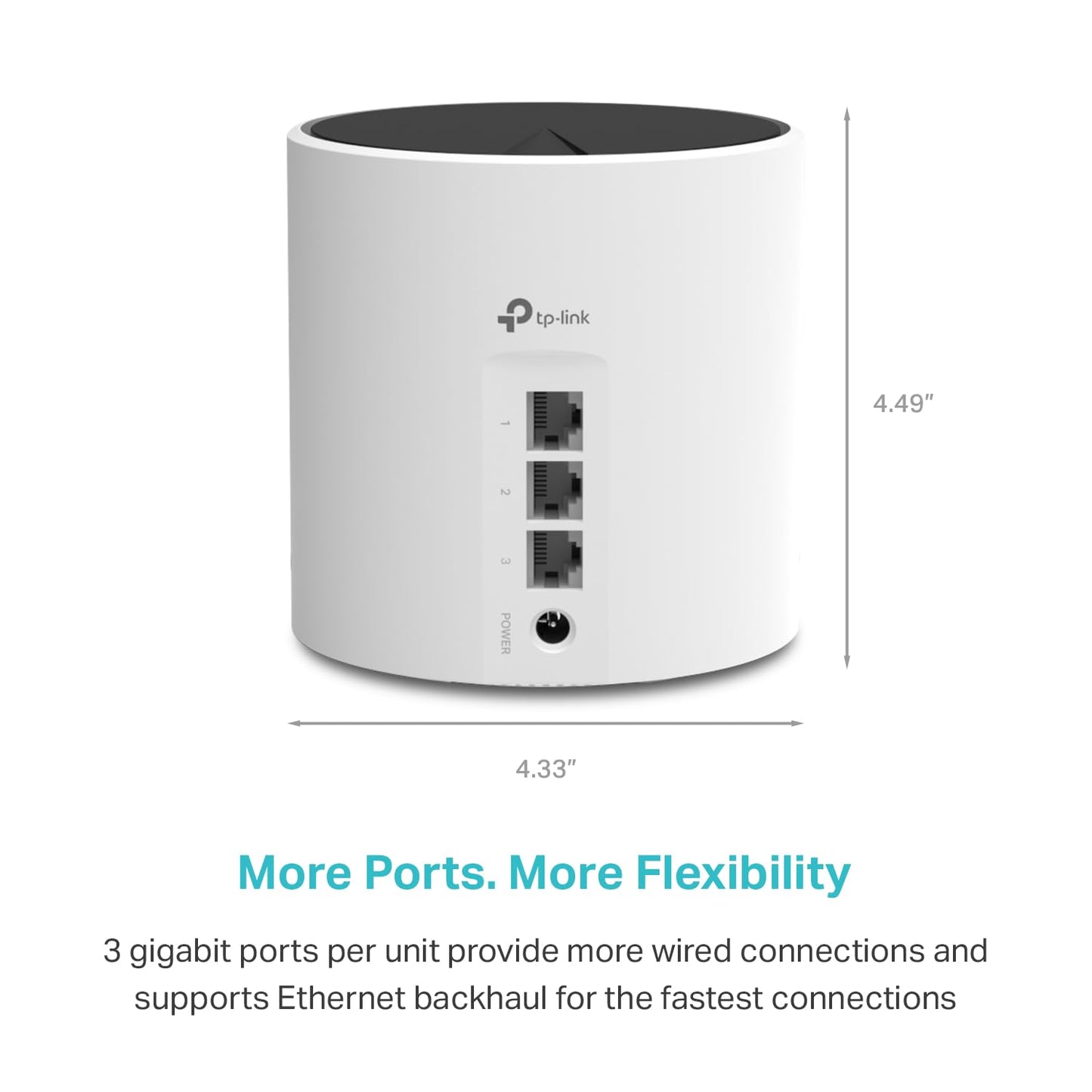 TP-Link Deco X55 Sistema Mesh WiFi 6 (Paquete de 2)
