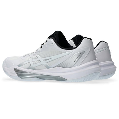 ASICS Men's Sky Elite FlyteFoam 3 Volleyball Shoes, White/White