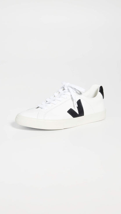 Veja Women's Esplar Logo Sneakers, Extra White/Black