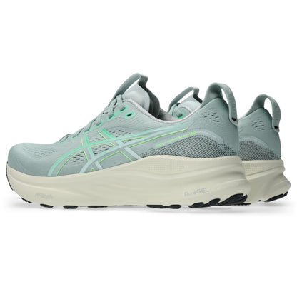 ASICS Men's Gel-Kayano 32 Running Shoes, Cold Moss/Vital Green