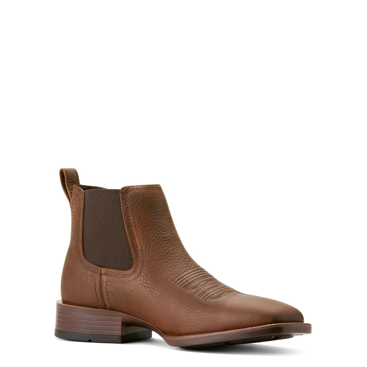 ARIAT Men's Booker Ultra Western Boot, Brown Oiled Rowdy
