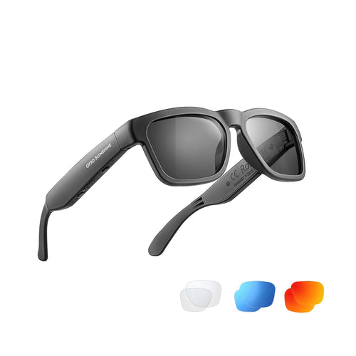 OhO Gafas Inteligentes Bluetooth (Grey Lens)