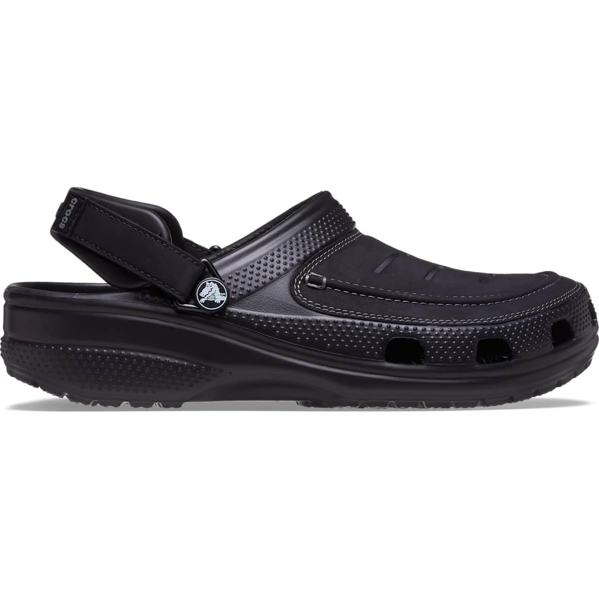 Crocs Men's Yukon Vista II LiteRide Clogs, Black/Slate Grey