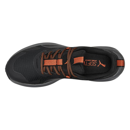 PUMA Mens Twitch Runner Trail Trail Running Sneakers Shoes - Black -