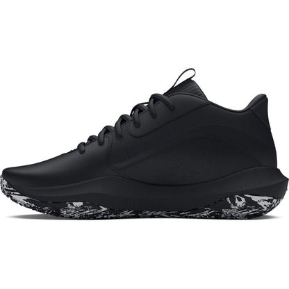 Under Armour Unisex Lockdown 7, (003) Black/Black/Metallic Silver, US