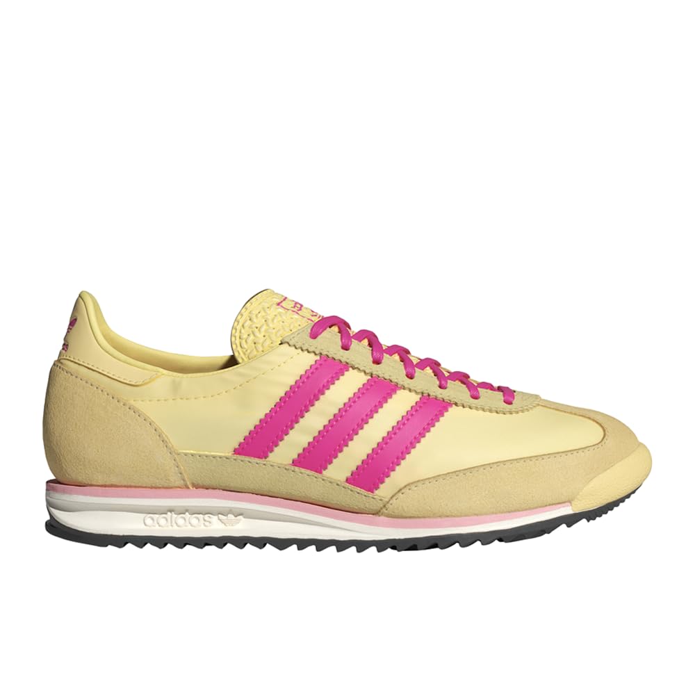 adidas Womens Sl 72 Og Lace Up Sneakers Shoes Casual - Yellow -