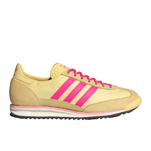 adidas Womens Sl 72 Og Lace Up Sneakers Shoes Casual - Yellow -
