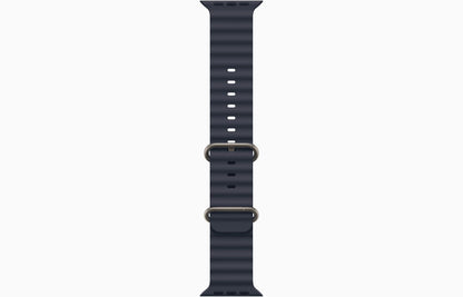 Apple Watch Ultra 2 [GPS + Cellular, 49mm] - Titanium Case with Blue Ocean Band, One Size (Renewed)