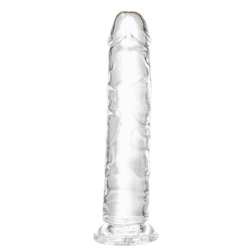 Consolador Realista de 7.1 pulgadas (Transparente)