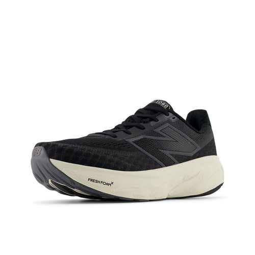 New Balance Men's Fresh Foam X 1080 V14 Running Shoe, Black/Magnet/Linen