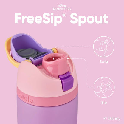 Owala Botella de Agua de Princesas Disney FreeSip (24 oz / Rapunzel)