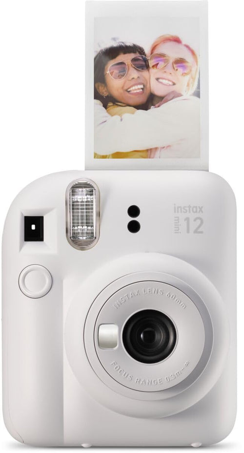 Fujifilm Instax Mini 12 Cámara Instantánea (Blanco Arcilla)