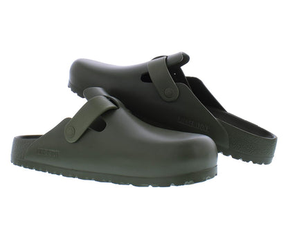 Birkenstock Unisex Boston Essentials EVA Clogs, Khaki, Unisex