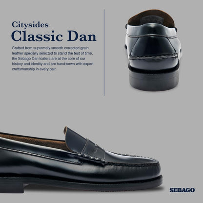 Sebago Men's Classic Dan Loafer Shoes, Black -
