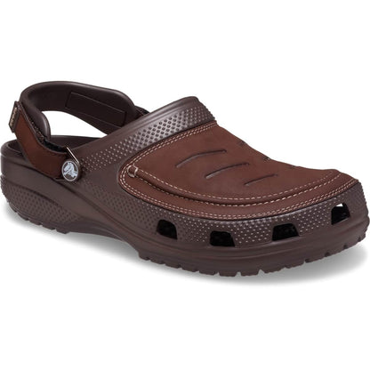 Crocs Men's Yukon Vista II LiteRide Clogs, Espresso/Mushroom