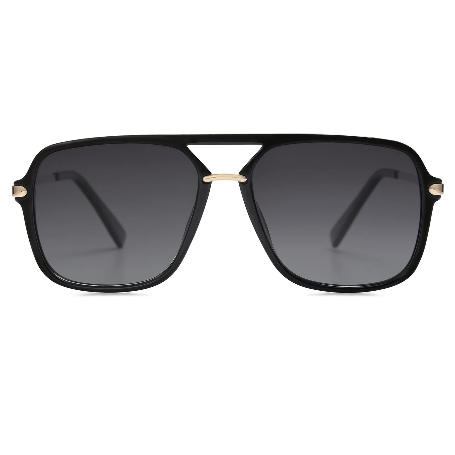SOJOS Gafas de Sol SJ2229 (Black Grey)