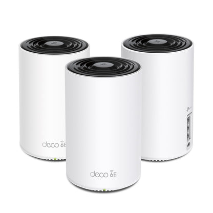 TP-Link Deco XE75 Sistema de Malla WiFi 6E Tribanda (Paquete de 3)
