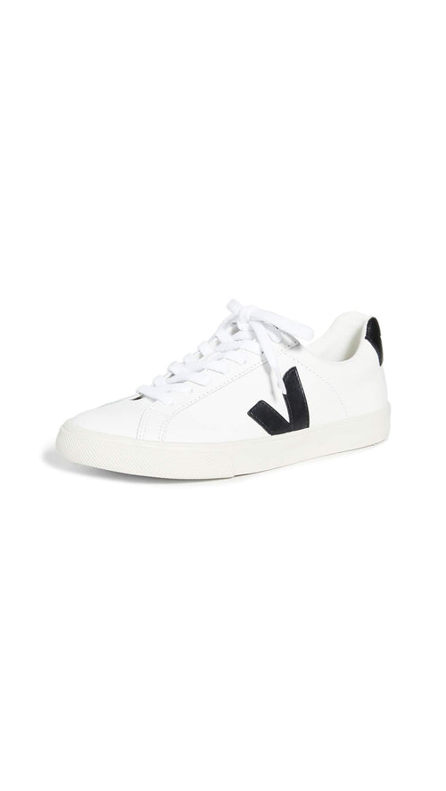Veja Women's Esplar Logo Sneakers, Extra White/Black