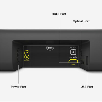 Amazon Fire TV Barra de Sonido (Bluetooth)