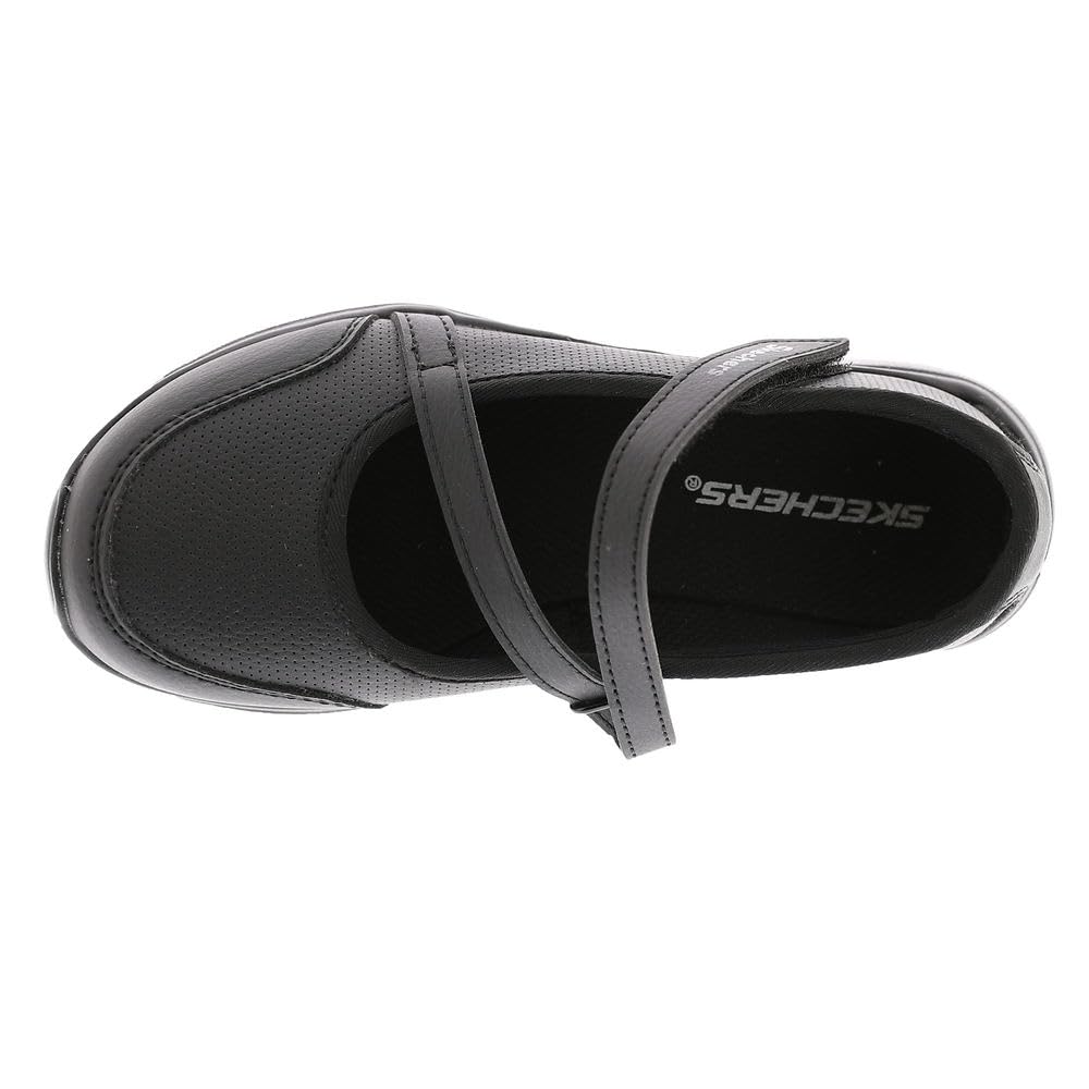 Skechers Zapatillas MICROSTRIDES-School Bus KIC para Niños (Talla 12 US / Negro)