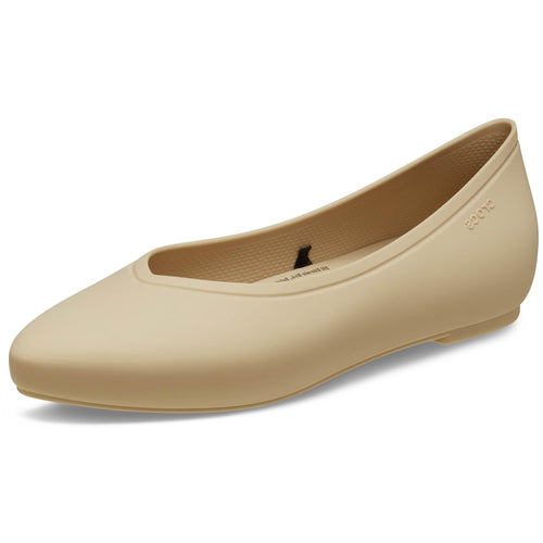 Crocs On the Clock Work Flat Chai Brown