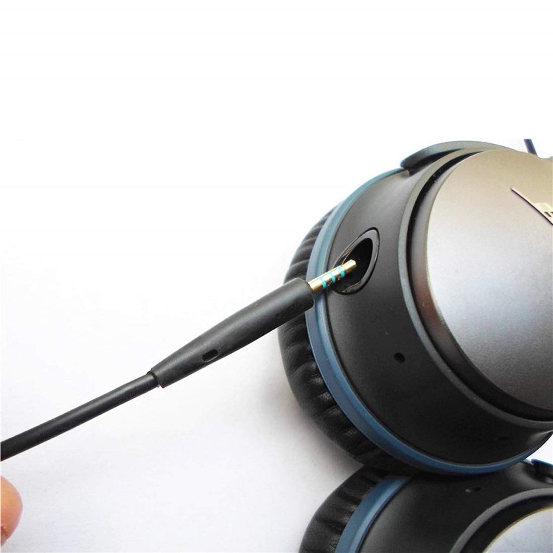 EARLA TEC Cable de Audio de Repuesto para Auriculares Bose (Negro)