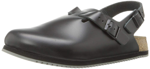 Birkenstock Tokio Super Grip Natural Leather Black