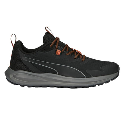 PUMA Mens Twitch Runner Trail Trail Running Sneakers Shoes - Black -